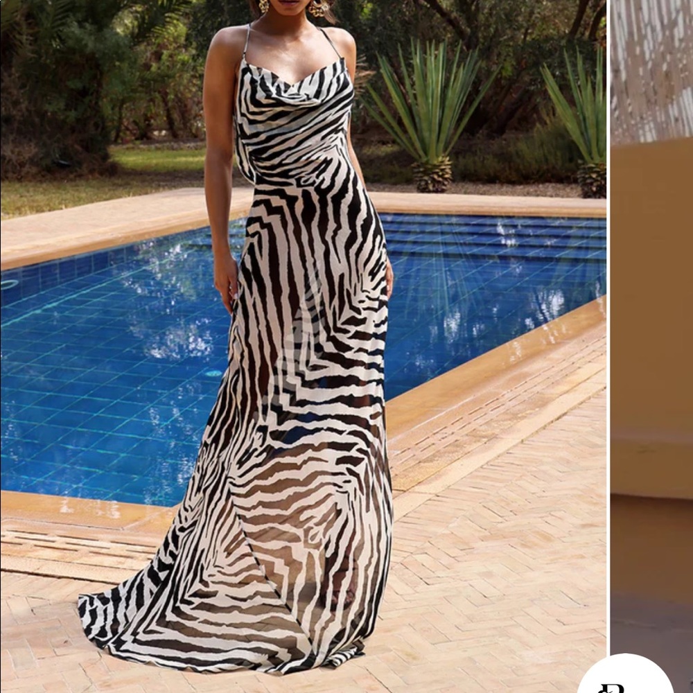 rat & boa zinnia dress